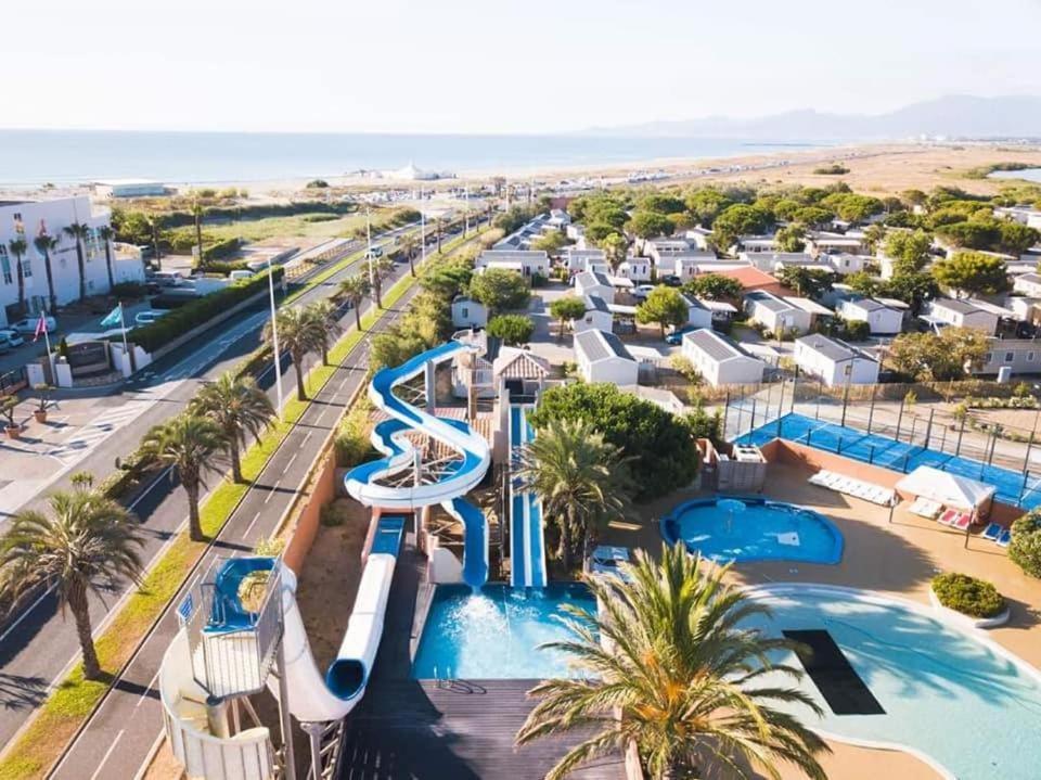 Mobil-Home Le Cocon Fun Pass Non Inclus Canet-en-Roussillon Exterior photo