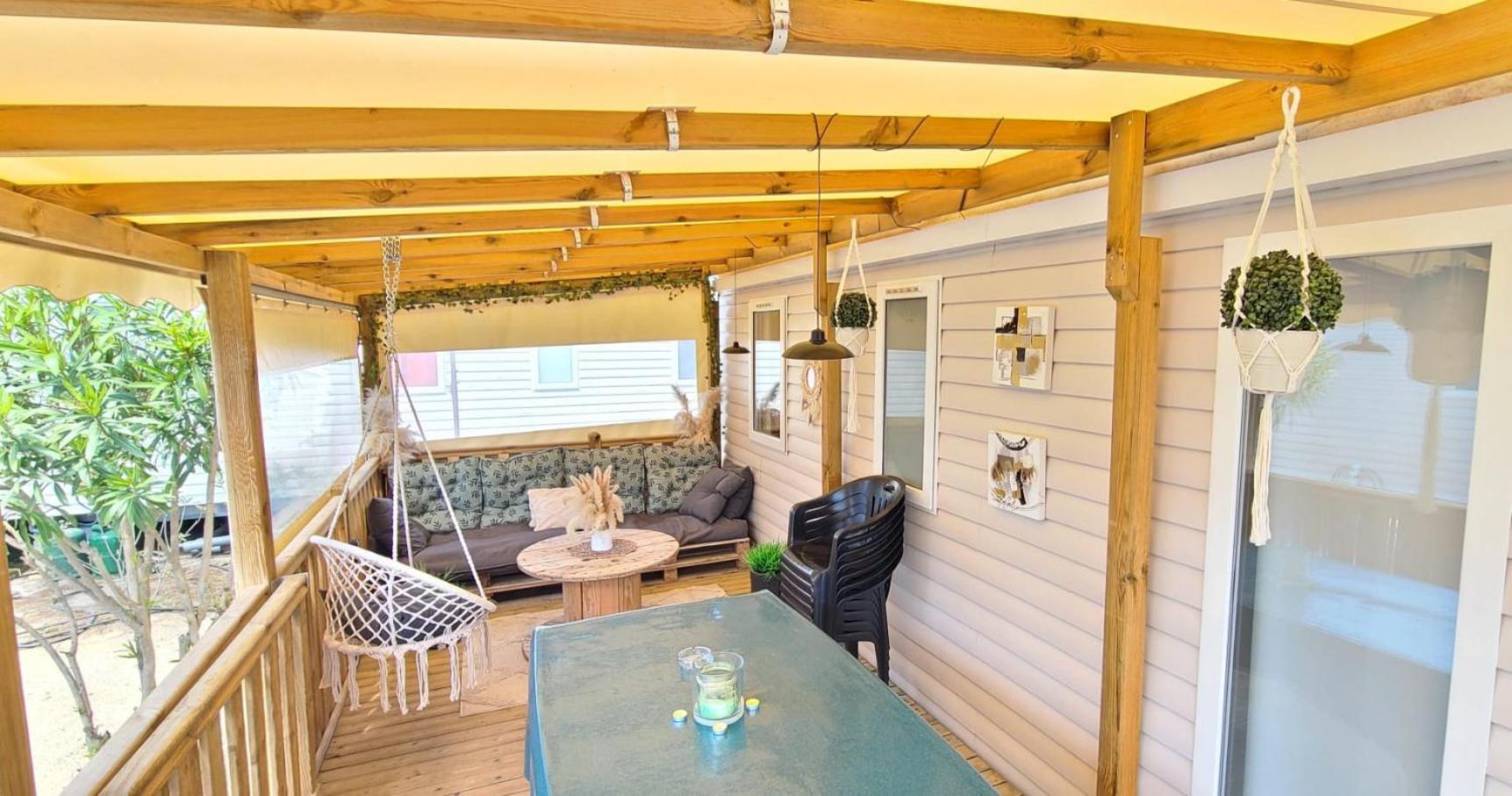 Mobil-Home Le Cocon Fun Pass Non Inclus Canet-en-Roussillon Exterior photo